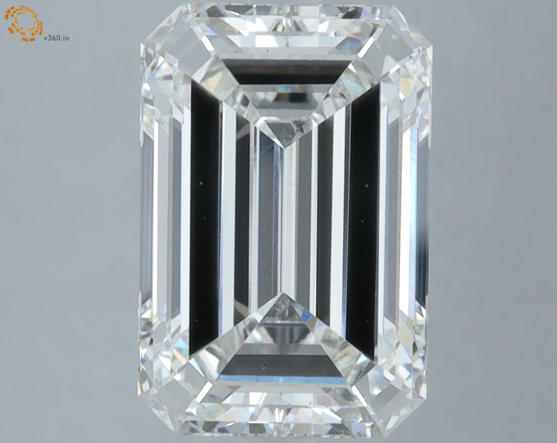 5.11 ct. emerald Lab Grown Diamond front image