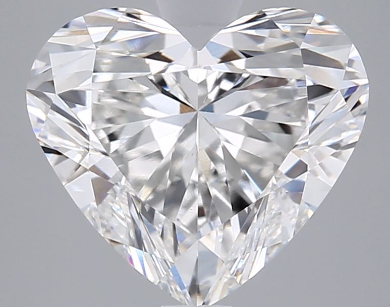 3.03 carat e VVS2 EX Cut IGI heart diamond