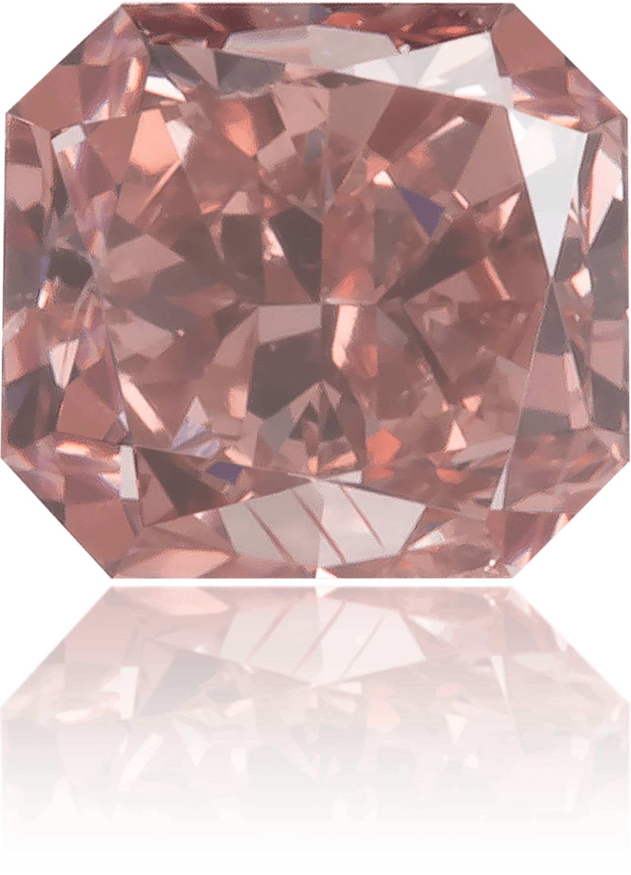 Diament 0.26 ct Fancy Intense Orangey Pink/SI2