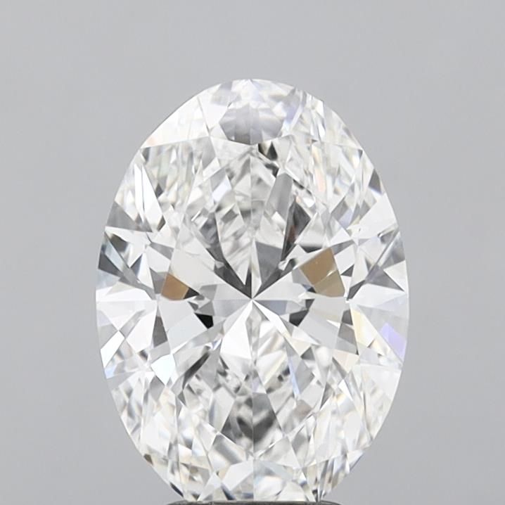 4.05 ct. oval Lab Grown Diamond front image