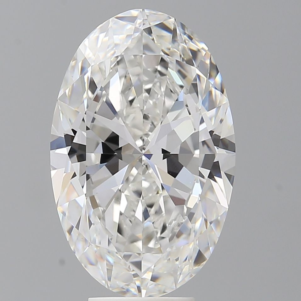 6.57 ct. oval Lab Grown Diamond front image