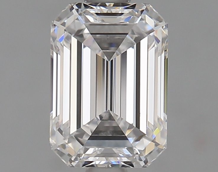 Diamant Émeraude 1.52 ct - Couleur D - Pureté VVS2