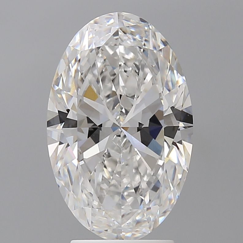 3.57 ct. oval Lab Grown Diamond front image
