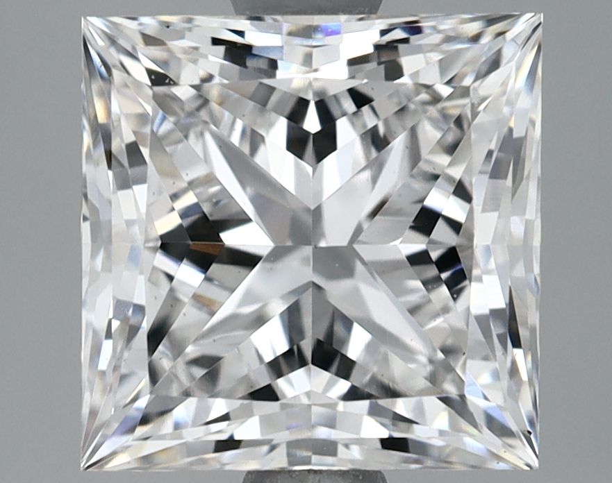 2.67 ct. princess Lab Grown Diamond front image