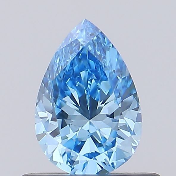0.53 CT Fancy Vivid Blue PEAR