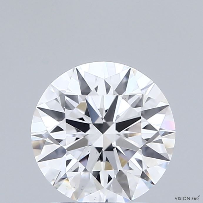 1.54 ct. round Lab Grown Diamond front image