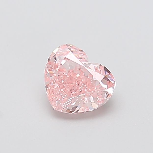 1.07 CT Fancy Intense Pink HEART