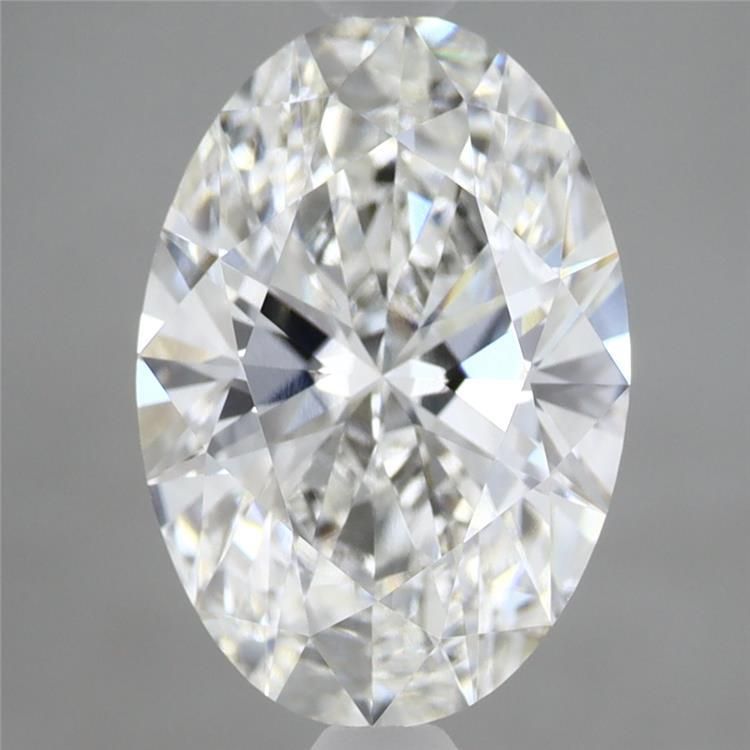 2.90 ct. oval Lab Grown Diamond front image