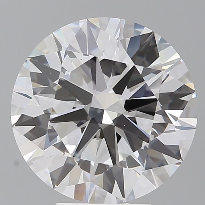 5.54 ct. round Lab Grown Diamond front image
