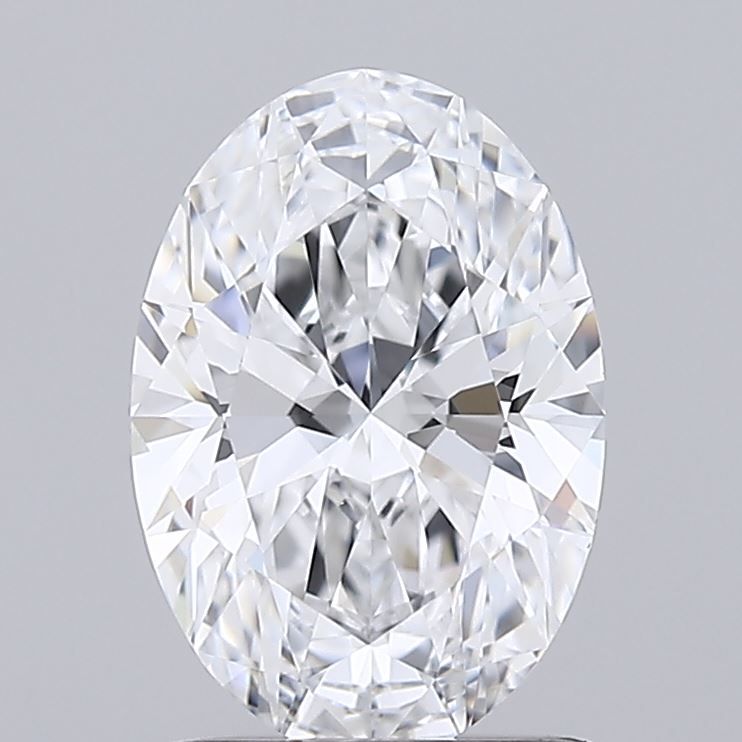 1.22 ct. oval Lab Grown Diamond front image
