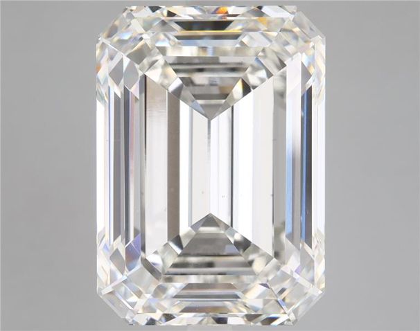 11.10 ct. emerald Lab Grown Diamond front image