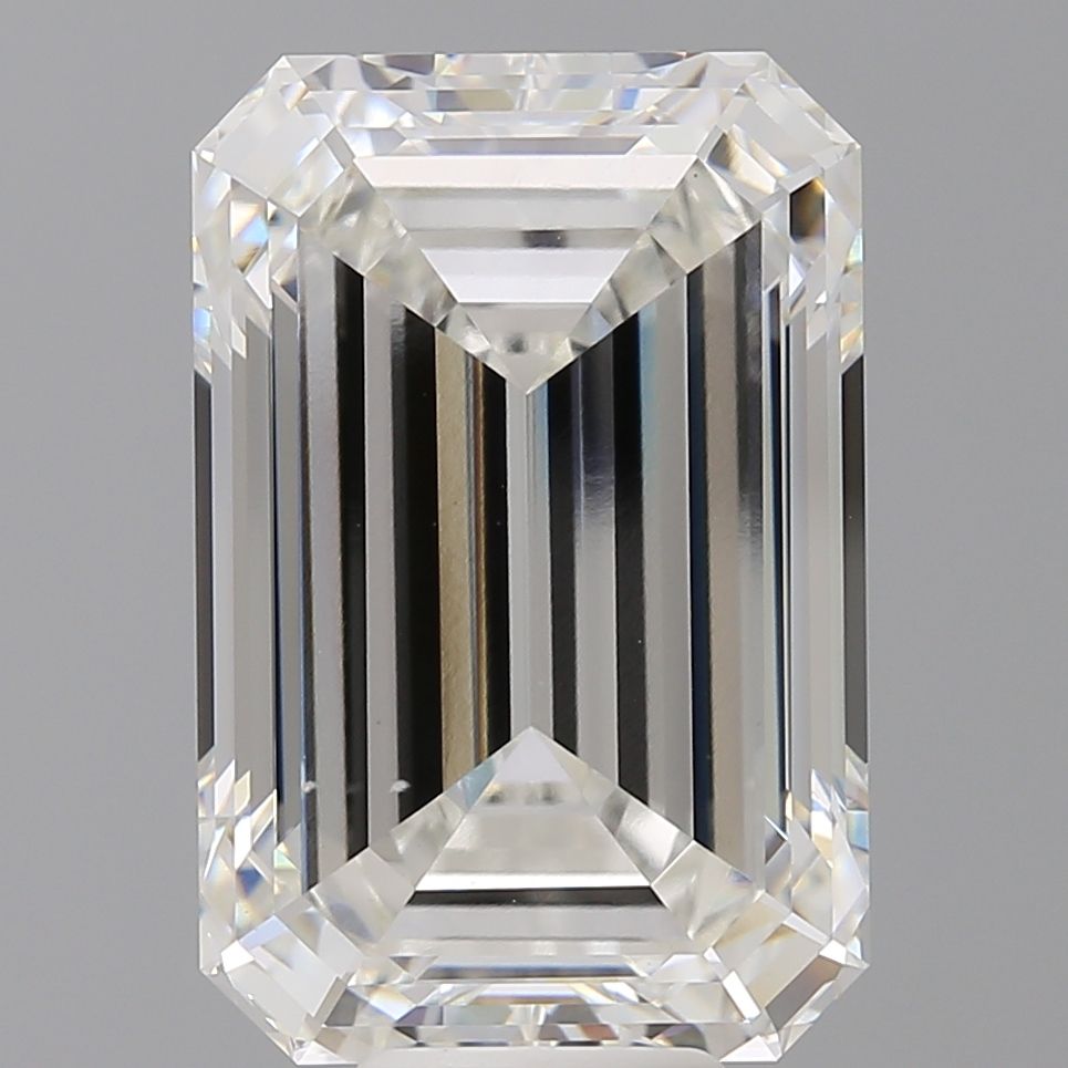 12.10 ct. emerald Lab Grown Diamond front image