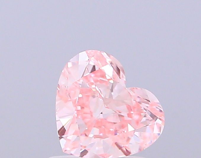 0.9 CT Fancy Intense Pink HEART