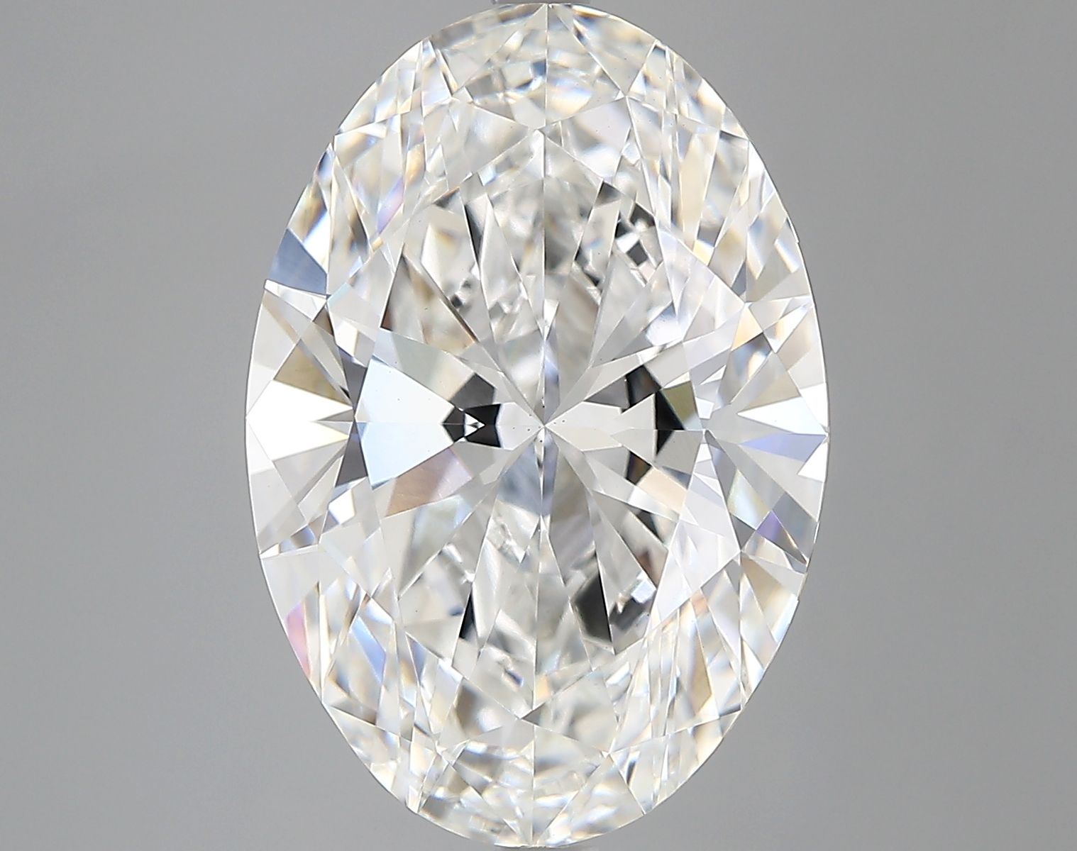 7.04 ct. oval Lab Grown Diamond front image