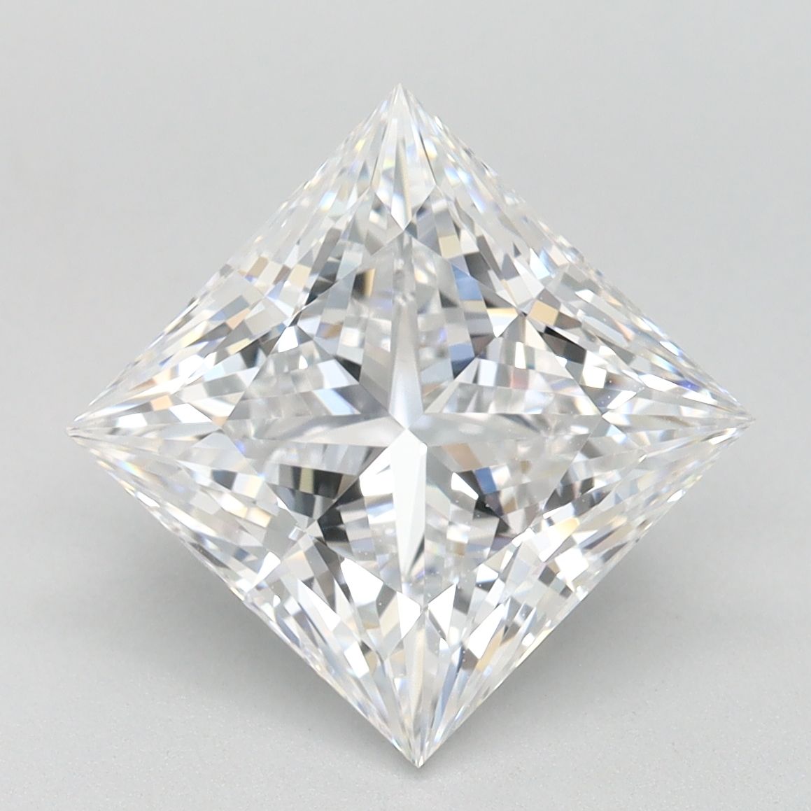 3.21 ct. princess Lab Grown Diamond front image