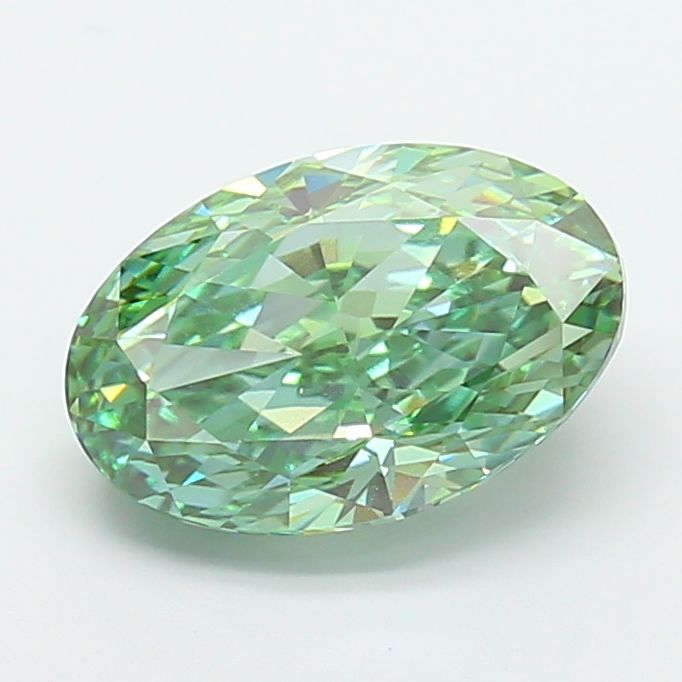 5.02 ct. oval Lab Grown Diamond front image