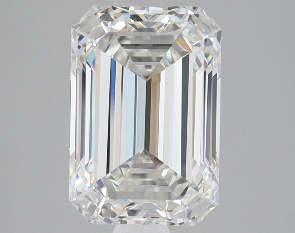 3.22 ct. emerald Lab Grown Diamond front image