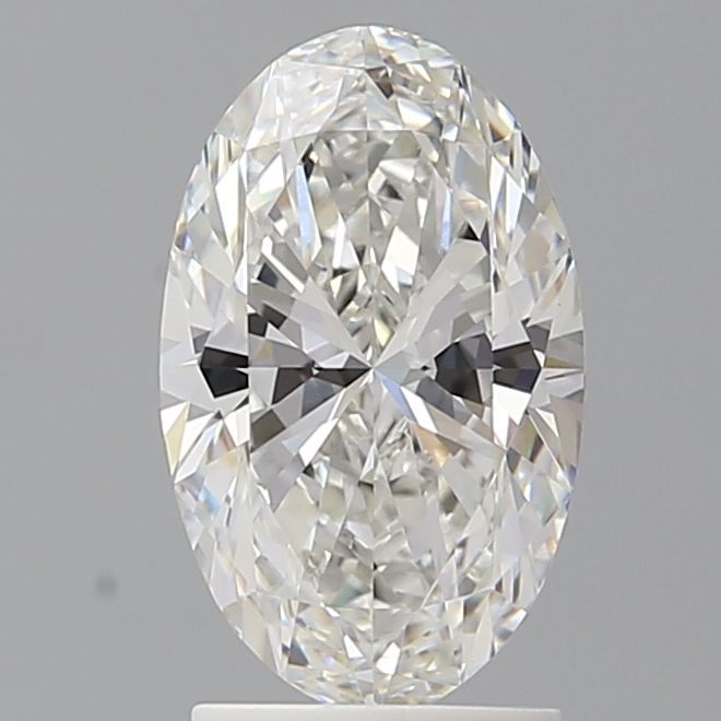 2.10 ct. oval Lab Grown Diamond front image