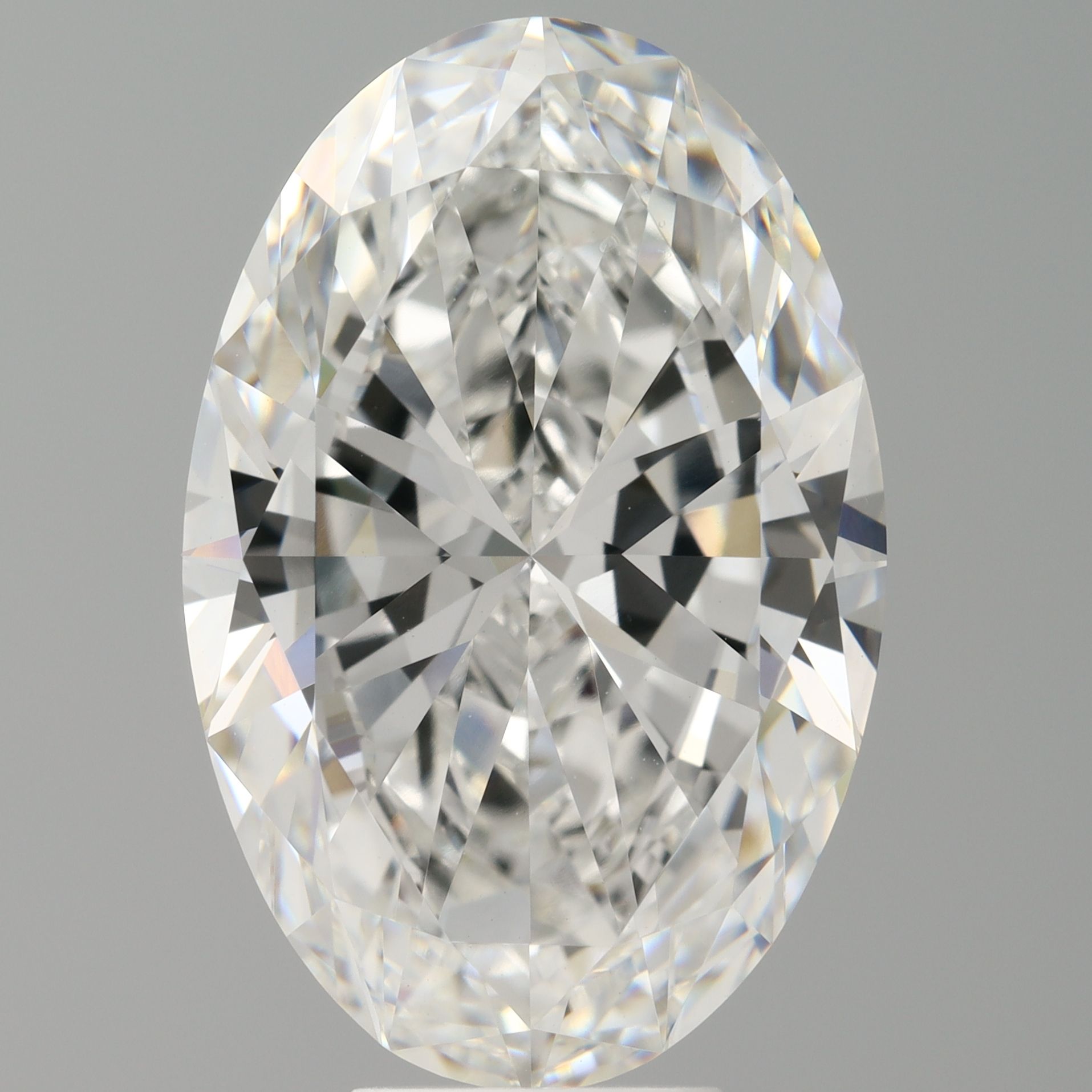 8.02 ct. oval Lab Grown Diamond front image