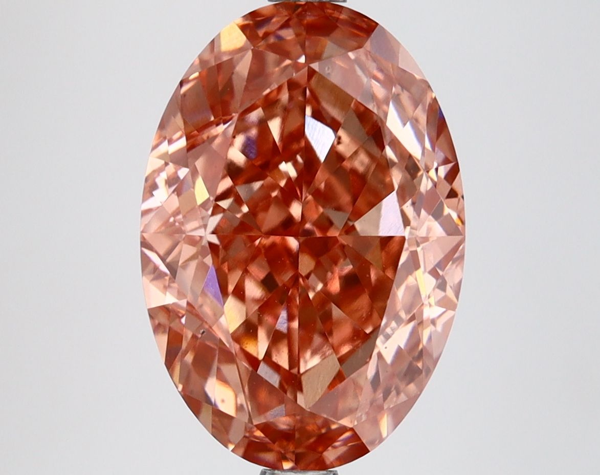 5.13 ct. oval Lab Grown Diamond front image