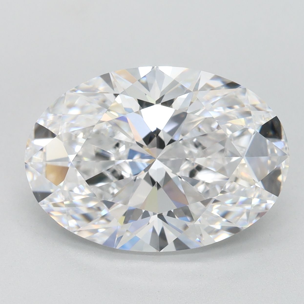 4.07 ct. oval Lab Grown Diamond front image