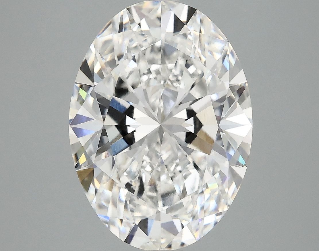 4.14 ct. oval Lab Grown Diamond front image