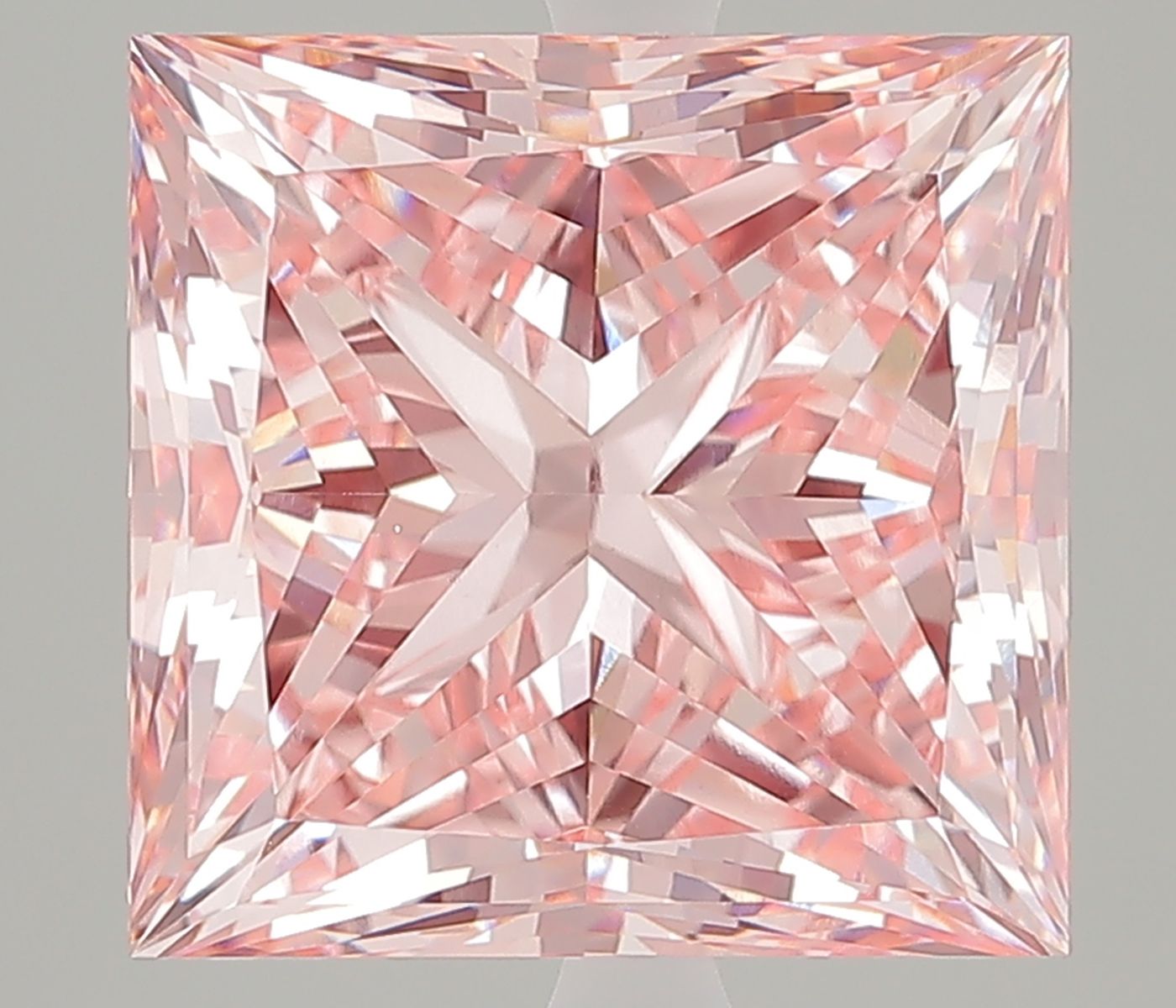 7.01 ct. princess Lab Grown Diamond front image