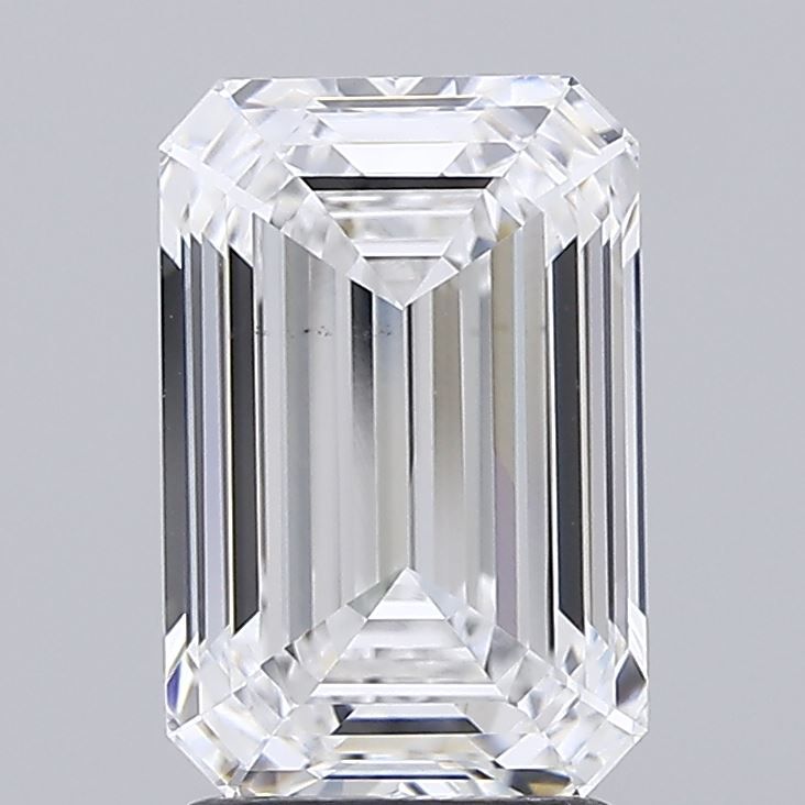 2.97 ct. emerald Lab Grown Diamond front image
