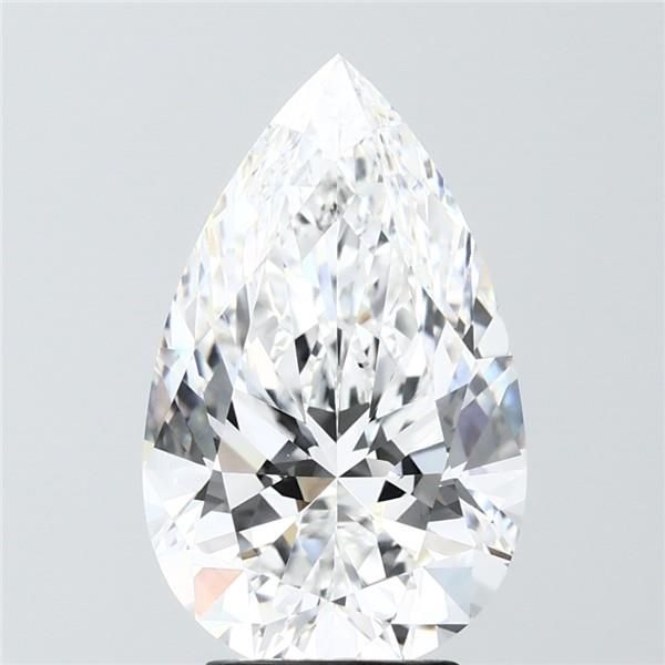 4.07 ct. pear Lab Grown Diamond front image