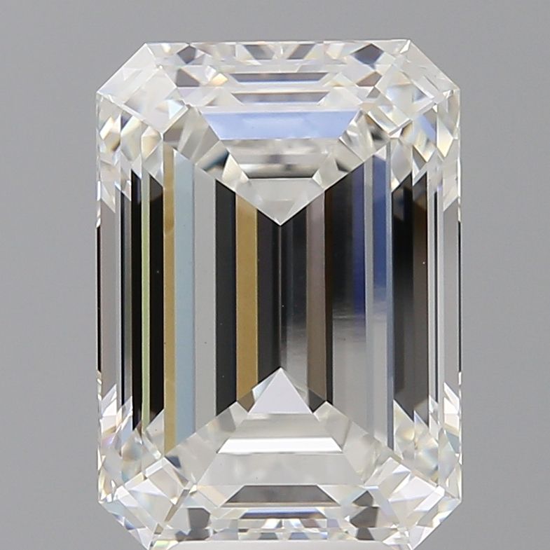 7.05 ct. emerald Lab Grown Diamond front image