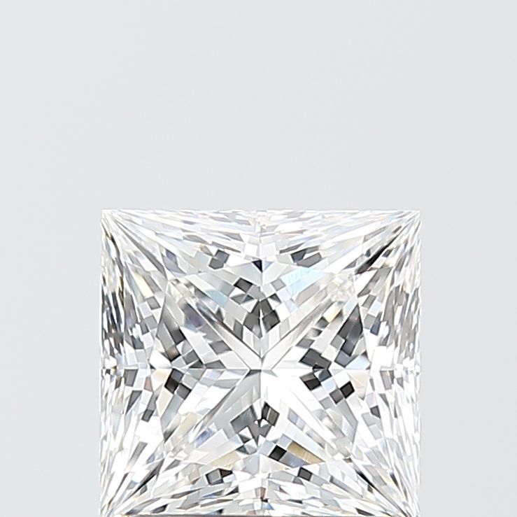2.07 ct Princess diamond