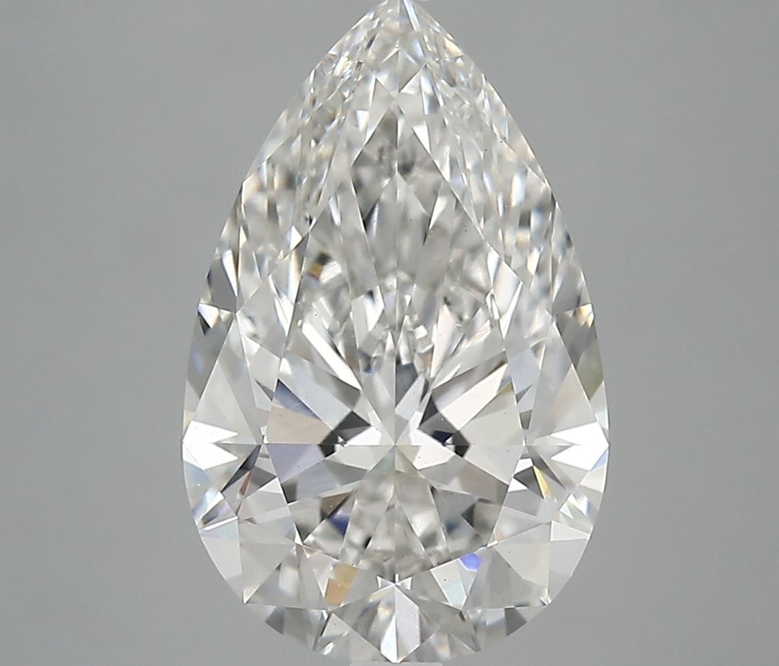 4.08 ct. pear Lab Grown Diamond front image