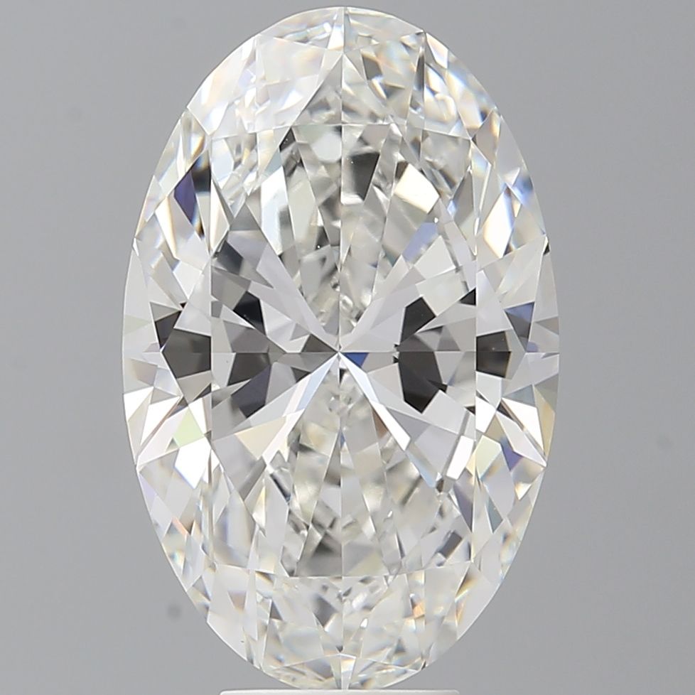7.60 ct. oval Lab Grown Diamond front image