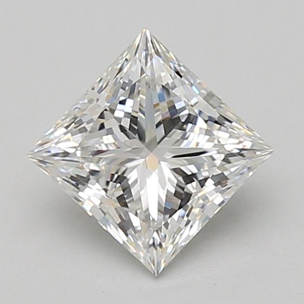 1.58 ct lab-grown Princess Diamond