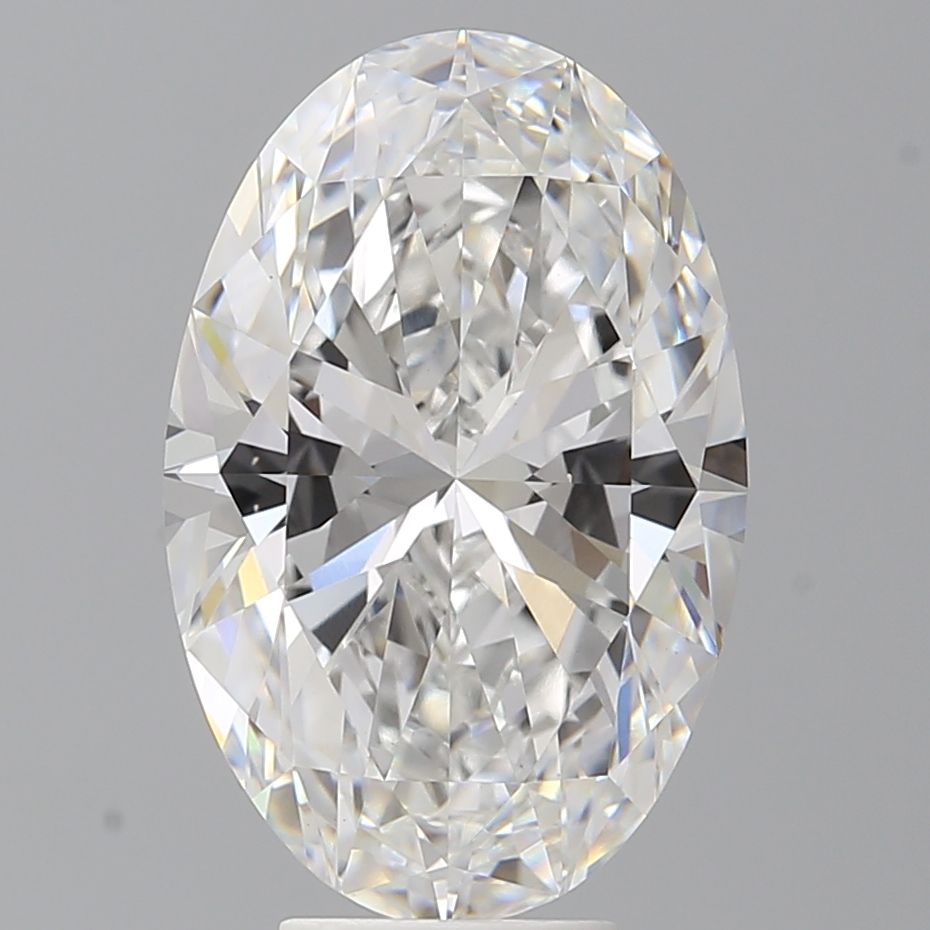 6.60 ct. oval Lab Grown Diamond front image