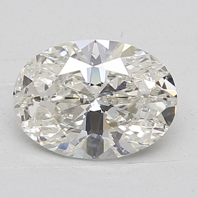2.01 ct. oval Lab Grown Diamond front image