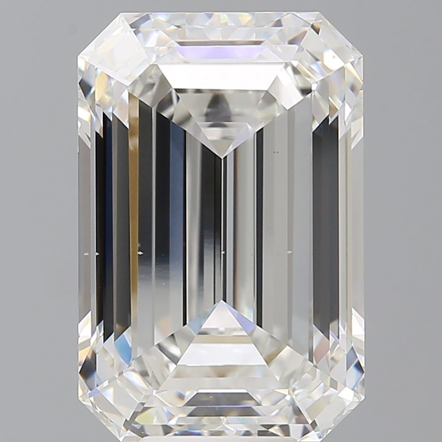 10.09 ct. emerald Lab Grown Diamond front image