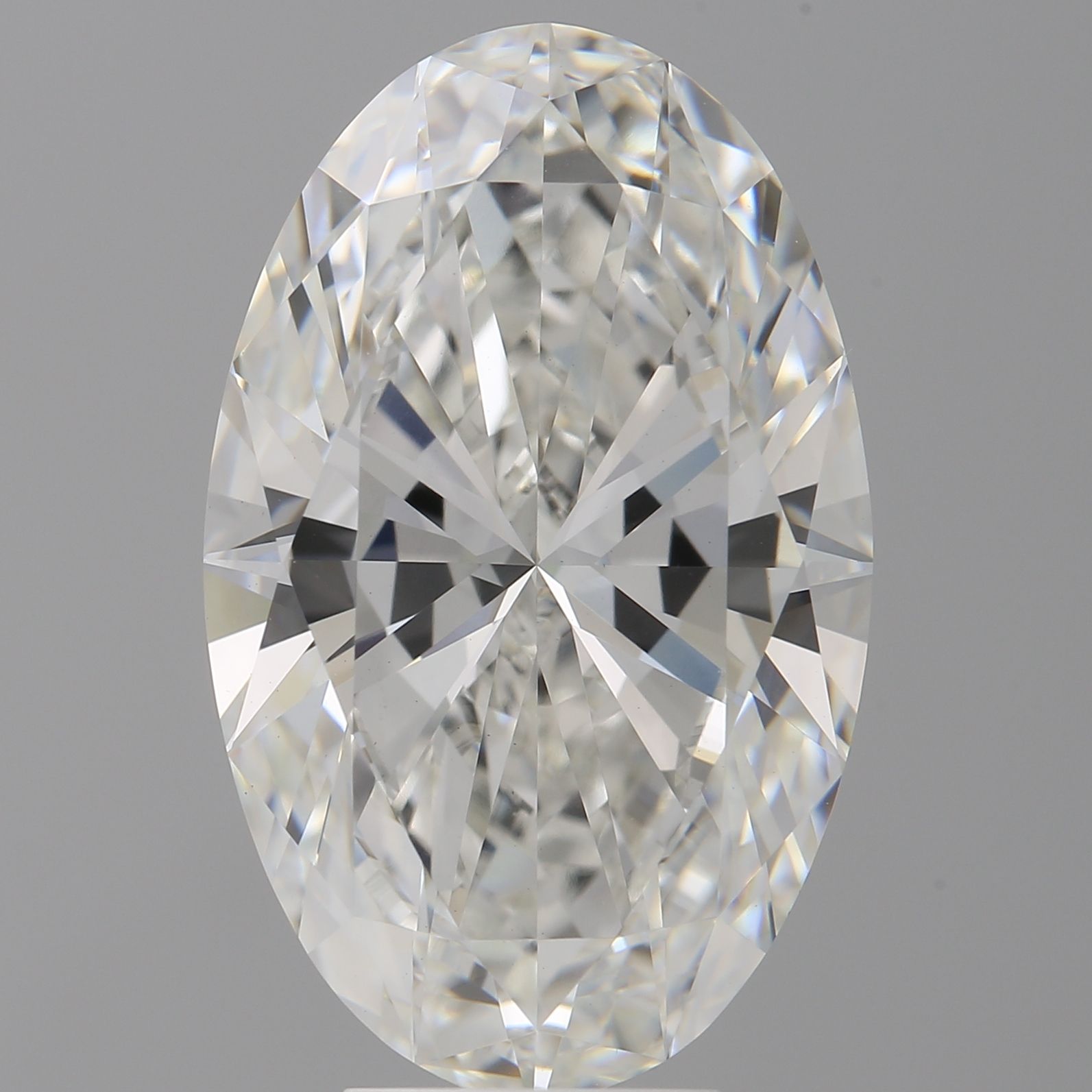 7.08 ct. oval Lab Grown Diamond front image