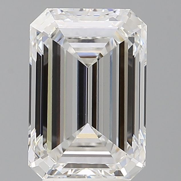 3.60 ct. emerald Lab Grown Diamond front image