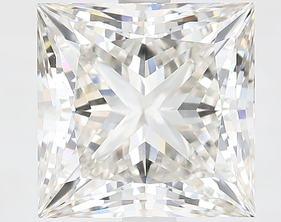 4.13 ct. princess Lab Grown Diamond front image