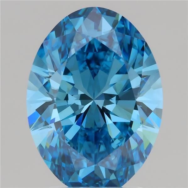 3.04 ct. oval Lab Grown Diamond front image