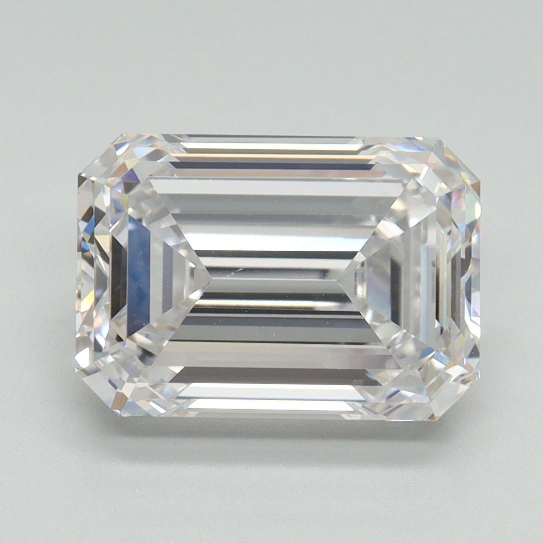4.18 ct. emerald Lab Grown Diamond front image
