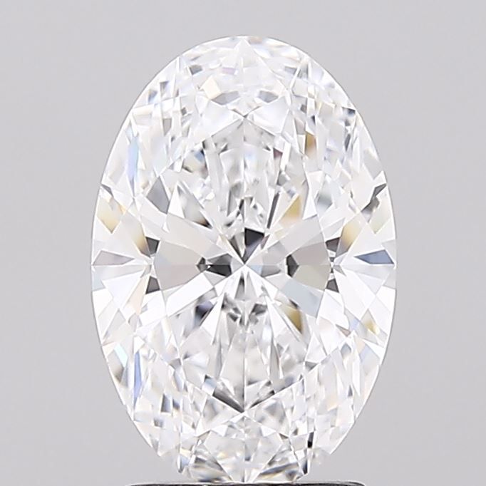 2.07 ct. oval Lab Grown Diamond front image