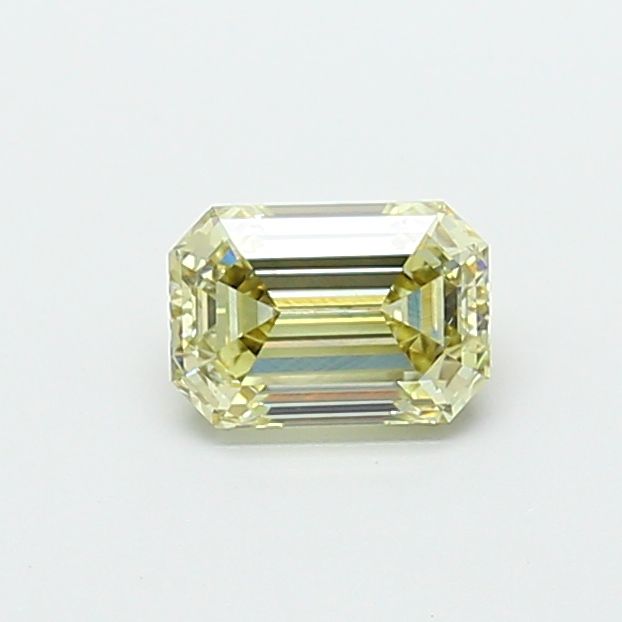 1.03 CT Fancy Light Yellow EMERALD