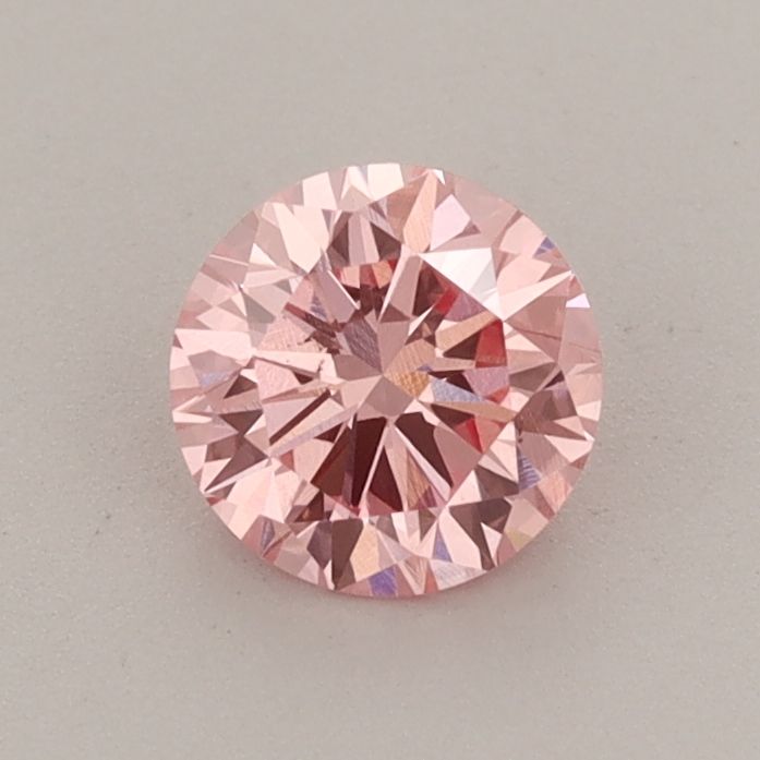 0.64 CT Fancy Vivid Pink ROUND