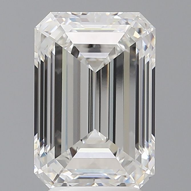 4.10 ct. emerald Lab Grown Diamond front image