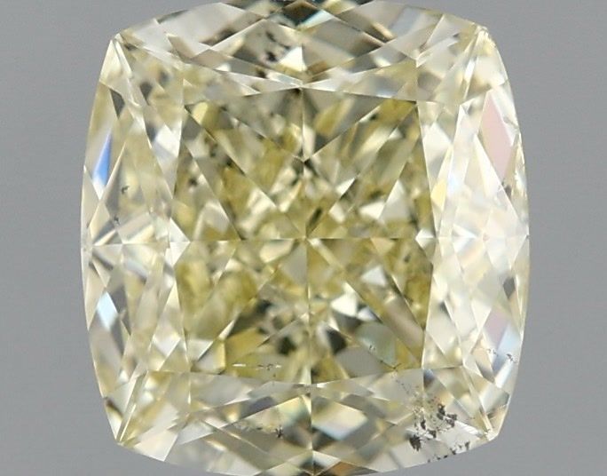 Diament 1.71 ct Fancy Light Yellow/SI2