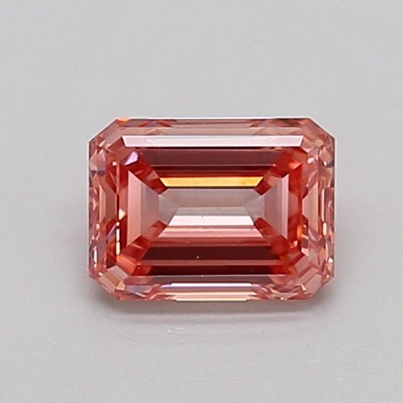 0.63 CT Fancy Intense Brownish Pink EMERALD