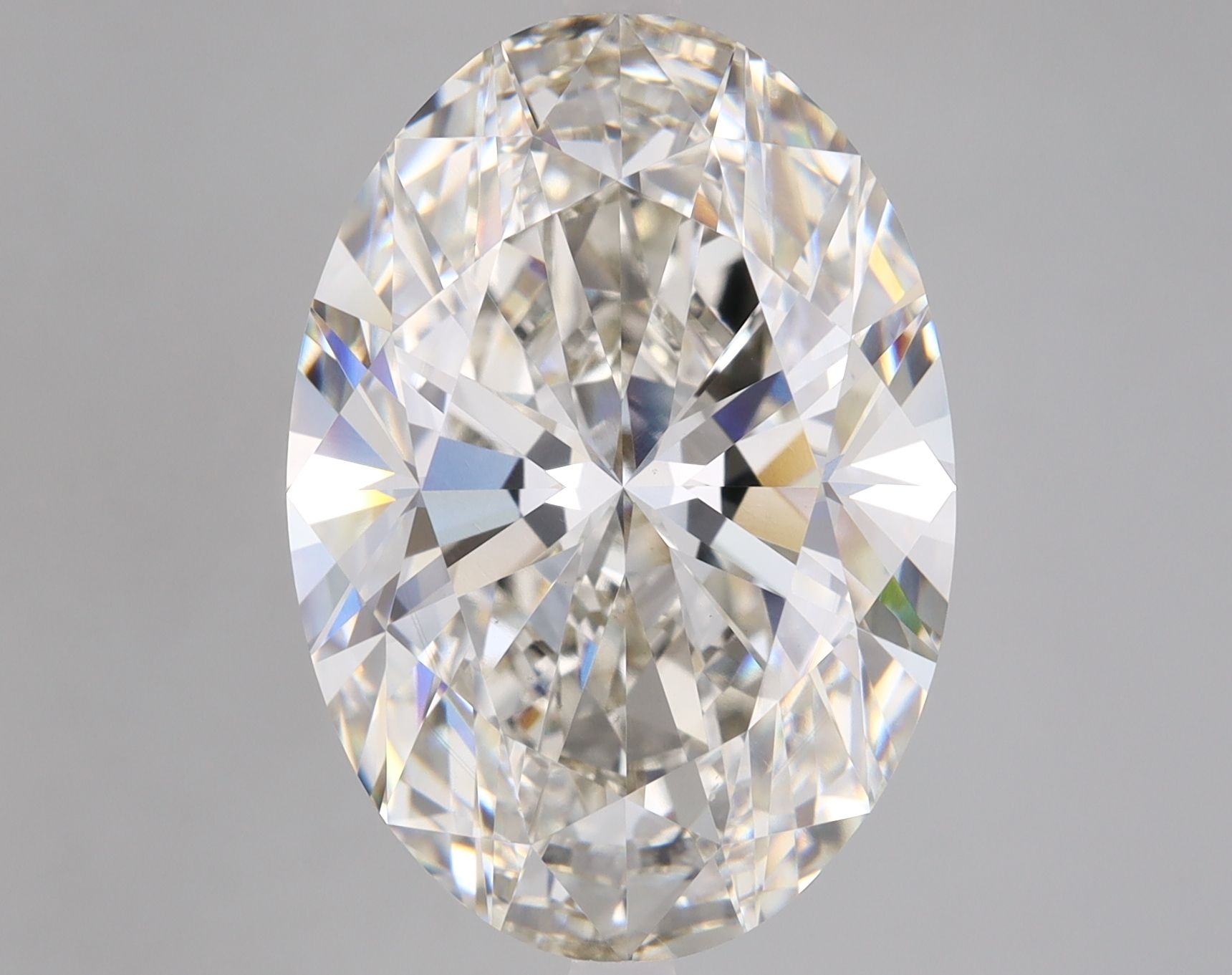 11.07 ct. oval Lab Grown Diamond front image