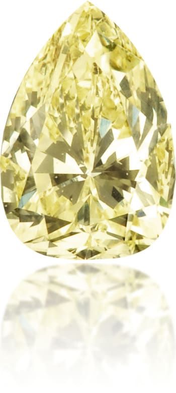 Diament 0.38 ct Fancy Yellow/SI1